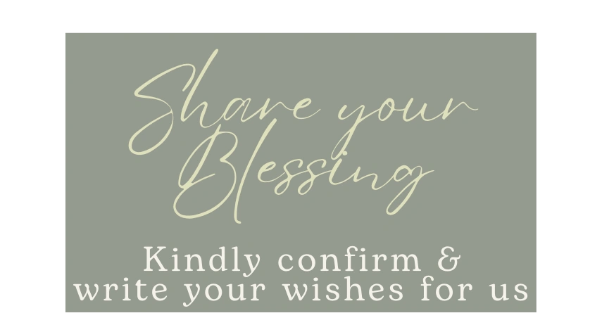 Share your blessing